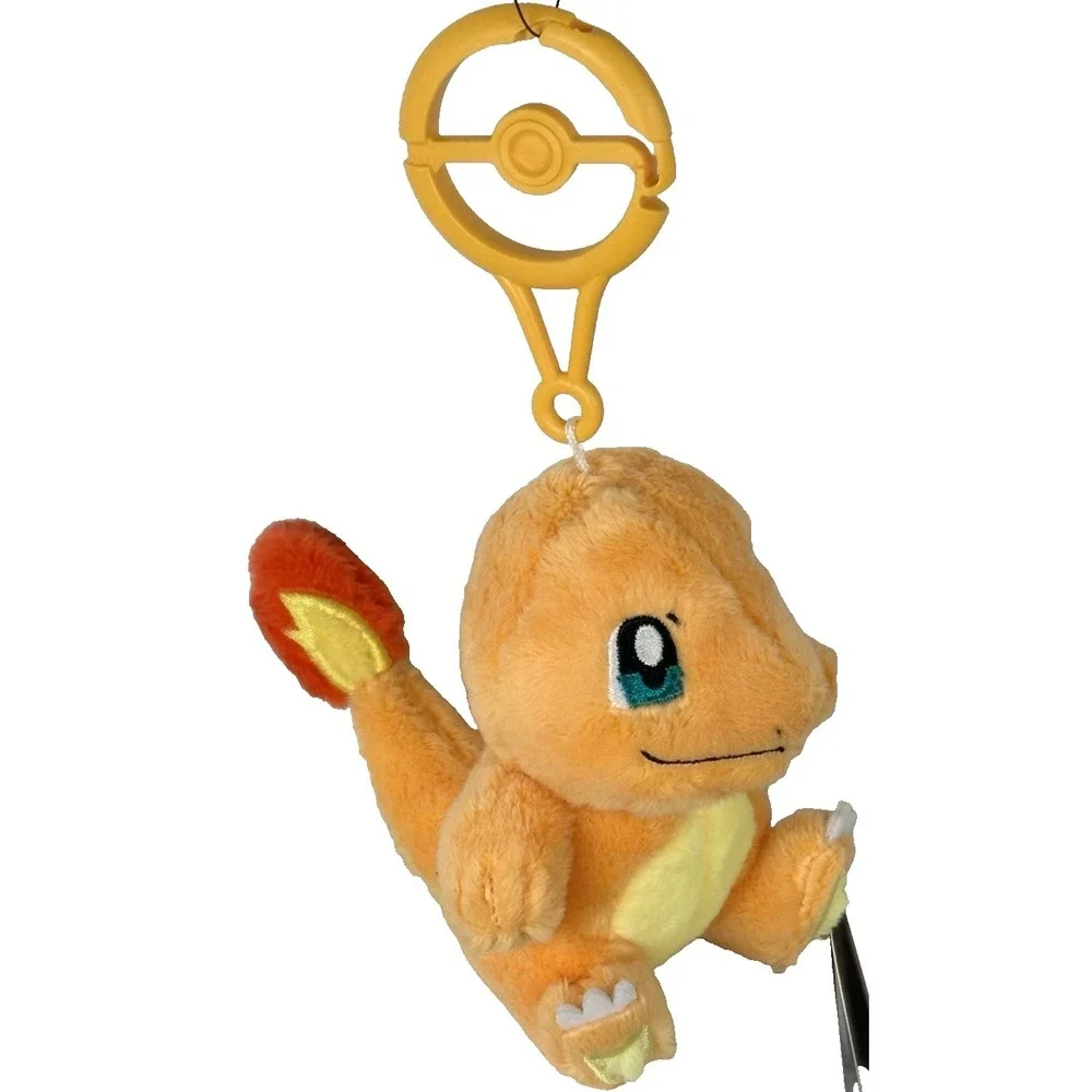 Pokémon Center Japan Charmander Plush Keychain Clip Authentic Tagged